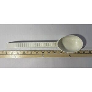 Weight Watchers 1/2 Cup Measuring Spoon Portion Control Long Handle White